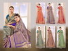 Pravahini By Zarkaashi Katan Silk Surat Saree Wholesale Market

